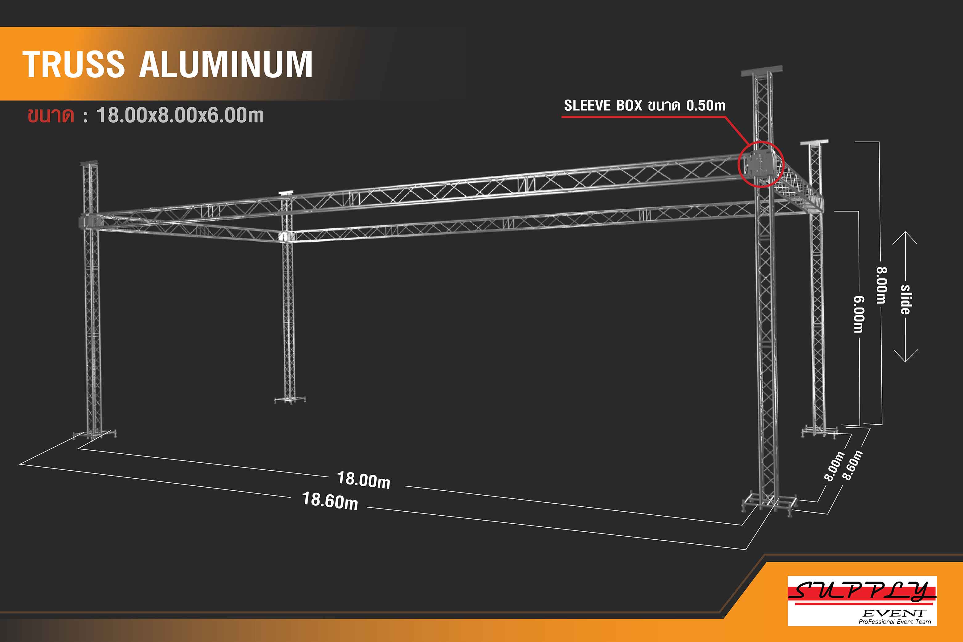 Truss aluminum